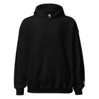 Lynxdonk Unisex Hoodie Cozy and Stylish Essential in black, perfect for chilly evenings.